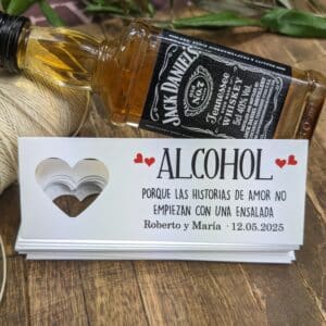 Etiquetas personalizadas celebracion, modelo 1. Set de 25 unidades.